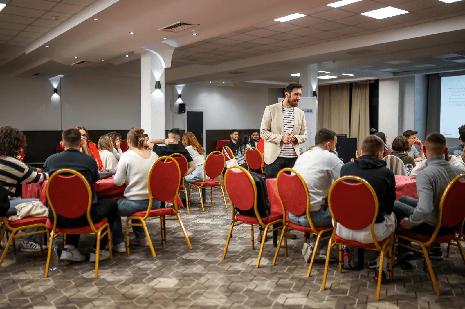BOLD Fellowship participants engaging in group discussions during a regional entrepreneurship workshop